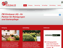 Tablet Screenshot of kirnbauer.ch